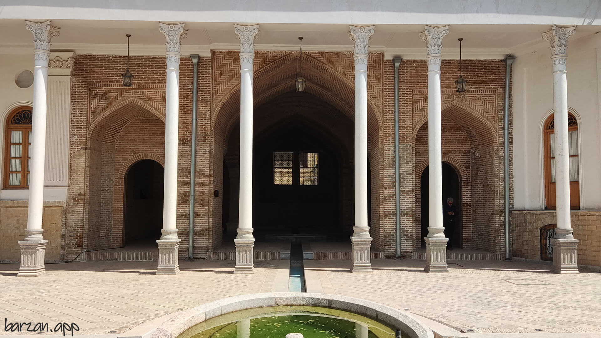 عمارت امین السلطان (خانه باغ اتحادیه طهران)|برزن