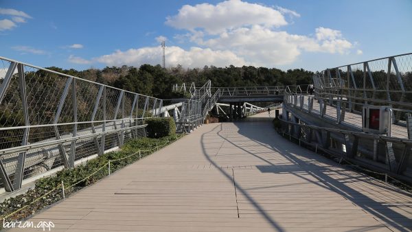 مسیر پیاده روی پل